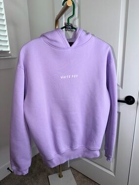 176. White Fox Leisure Series Oversized Hoodie Lavender